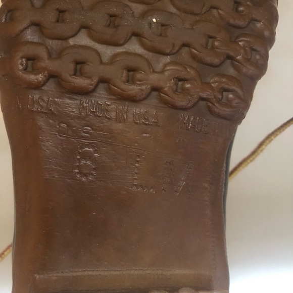 LL Bean Women’s Maine Hunting Duck Shoe LOW Boot Original **Size 6 M Waterproof - Picture 5 of 7